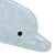 Crystal quartz statuette, 'Dolphin' - Artisan Crafted Quartz Dolphin Statuette from Brazil (image 2e) thumbail