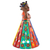 Wood decorative doll, 'Francisca' - Hand Crafted Colorful Decorative Wood Doll from Brazil