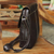 Leather satchel, 'Intrepid in Dark Brown' - Unisex Satchel in Dark Brown Quality Leather from Brazil (image 2f) thumbail