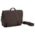 Leather laptop case, 'Innovator in Dark Brown' - Laptop Case with Multiple Pockets in Dark Brown Leather