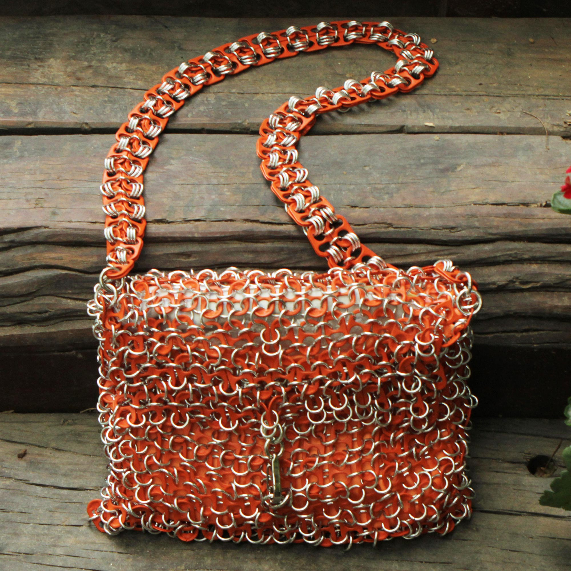Express Silver Sparkle Shimmering Purse Handbag Clutch Shoulder Bag Chain