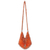 Soda pop-top shoulder bag, 'Shimmery Orange' - Hand Crafted Evening Bag with Shimmery Orange Soda Pop Tops (image 2b) thumbail