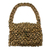 Soda pop-top bag, 'Mini-Shimmery Bronze' - Artisan Crafted Bronze Color Evening Bag with Soda Pop Tops thumbail