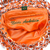 Soda pop-top bag, 'Mini-Shimmery Orange' - Hand Crafted Evening Bag with Shimmery Orange Soda Pop Tops (image 2c) thumbail