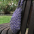 Soda pop-top shoulder bag, 'Mini-Shimmery Purple' - Shimmery Purple Handcrafted Shoulder Bag with Soda Pop Tops