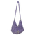 Soda pop-top shoulder bag, 'Mini-Shimmery Purple' - Shimmery Purple Handcrafted Shoulder Bag with Soda Pop Tops