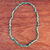 Lange Halskette mit Quarzperlen - In Brasilien handgefertigte lange Halskette aus grünen Quarzperlen