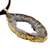 Long agate pendant necklace, 'Magnificent Nature' - Brazilian Uncut Agate Necklace on Suede Cord (image 2d) thumbail