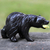 Estatuilla de dolomita - Escultura de estatuilla de dolomita hecha a mano del oso negro americano