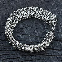 Stainless steel chain bracelet, Steel Rings