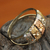 Tri-color gold cocktail ring, 'Floral Horizon' - Flower Motif White Rose and Yellow 10k Gold Ring (image 2b) thumbail