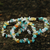 Multi-gemstone beaded stretch bracelets, 'Ocean Trio' (set of 3) - Multigem Beaded Bracelets (Set of 3) Citrine from Brazil (image 2b) thumbail