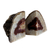 Agate bookends, 'Crystalline Caves' - Natural Agate Bookends in Ivory and Brown from Brazil (image 2c) thumbail