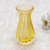 Handgeblasene Knospenvase aus Kunstglas - Kleine brasilianische Murano-inspirierte mundgeblasene Kunstglas-Knospenvase