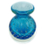 Art glass vase, 'Ocean Inspiration' - Artisan Crafted Murano Inspired Blown Art Glass Vase in Blue (image 2c) thumbail