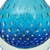 Art glass vase, 'Ocean Inspiration' - Artisan Crafted Murano Inspired Blown Art Glass Vase in Blue (image 2e) thumbail