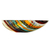 Art glass centerpiece, 'Rainbow Eclipse' - Artisan Crafted Handblown Colorful Art Glass Centerpiece (image 2c) thumbail