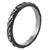 Silver band ring, 'Love's Texture' - Original Textured Band Ring Brazilian 950 Silver Jewellery (image 2a) thumbail