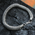 Men's stainless steel chain bracelet, 'Strength Chain' - Stainless Steel Men's Simple Chain Bracelet from Brazil (image 2b) thumbail