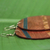 Wood dangle earrings, 'Rugged Beauty' - Handmade Striped Wood Dangle Earrings from Brazil (image 2b) thumbail