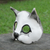 Leather mask, 'Fierce Cat' - Handcrafted Painted Leather Cat Mask from Brazil (image 2b) thumbail
