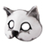 Leather mask, 'Fierce Cat' - Handcrafted Painted Leather Cat Mask from Brazil (image 2c) thumbail