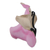 Leather mask, 'Rosy Pig' - Handcrafted Pink Leather Pig Mask from Brazil (image 2e) thumbail