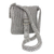 Recycled soda pop-top sling bag, 'Chainmail Strength' - Silver Recycled Soda Pop Top Sling Bag from Brazil (image 2b) thumbail