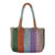 Recycled soda pop-top shoulder bag, 'Rainbow Style' - Multicolored Recycled Soda Pop Top Shoulder Bag from Brazil thumbail