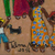 'Sussa Dance of the Village Kalunga' - Signed Naif Painting of a Dance Scene from Brazil