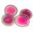 Agate coasters, 'Shocking Rose' (set of 4) - Deep Magenta Brazilian Agate Coasters (Set of 4) (image 2a) thumbail