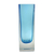 Art glass vase, 'Suspended Blue' - Hand Blown Murano-Style Art Glass Vase in Blue from Brazil (image 2b) thumbail