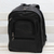 Leather backpack, 'Studious Traveler in Black' - Handcrafted Leather Backpack in Black from Brazil