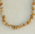 Calcite long beaded necklace, 'Sunny Beach' - Long Yellow Calcite Beaded Necklace from Brazil (image 2b) thumbail