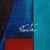 'Simplicity' - Signed Blue Original Abstract Painting from Brazil (image 2c) thumbail