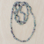 Fluorite beaded necklace, 'Blue-Green Infatuation' - Artisan Crafted Beaded Fluorite Necklace from Brazil Jewellery
