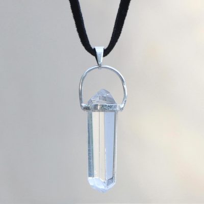 Clear Quartz Crystal Pendant Necklace From Brazil Natural Power Novica - Clear Quartz Crystal Pendant Necklace Clear Quartz Crystal Pendant Necklace From Brazil Natural Power Novica - Clear Quartz Crystal Pendant Necklace