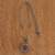 Sunstone pendant necklace, 'Sun Rays' - Handcrafted Sunstone Sun-Themed Pendant Necklace from Brazil (image 2b) thumbail