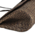 Palmblatt-Clutch - Handgefertigtes Palmblatt-Baguette in Sepia aus Brasilien