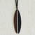 Men's wood pendant necklace, 'Surf's Up' - Men's Brown Wood Pendant Necklace form Brazil (image 2) thumbail