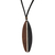 Men's wood pendant necklace, 'Surf's Up' - Men's Brown Wood Pendant Necklace form Brazil