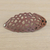Pulsera de pulsera de cuero - Brazalete de pulsera de cuero geométrico en nuez moscada de Brasil