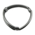 Stainless steel stretch wristband bracelet, 'Modern Dignity' - Stainless Steel Stretch Wristband Bracelet from Brazil (image 2d) thumbail