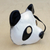 Leather mask, 'Panda Face' - Handcrafted Leather Panda Mask from Brazil (image 2b) thumbail