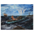 'Guardians of the Seas' - Signed Nautical Surrealist Painting from Brazil (image 2a) thumbail