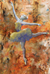 'Simply Free' - Signed Expressionist Painting of a Ballet Dancer from Brazil thumbail