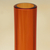 Art glass decorative vase, 'Arrested Flame' - Red-Orange Murano-Inspired Art Glass Decorative Vase (image 2b) thumbail