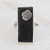 Agate cocktail ring, 'Night Rose' - Black Agate Ring with Sterling Silver Rose Accent (image 2) thumbail