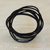 Leather wrap bracelet, 'Sleek Confidence' - Handmade Black Leather Wrap Bracelet from Brazil (image 2b) thumbail