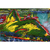 'Sugarloaf Hill in Green' - Signed Expressionist Painting of Sugarloaf Hill from Brazil (image 2d) thumbail
